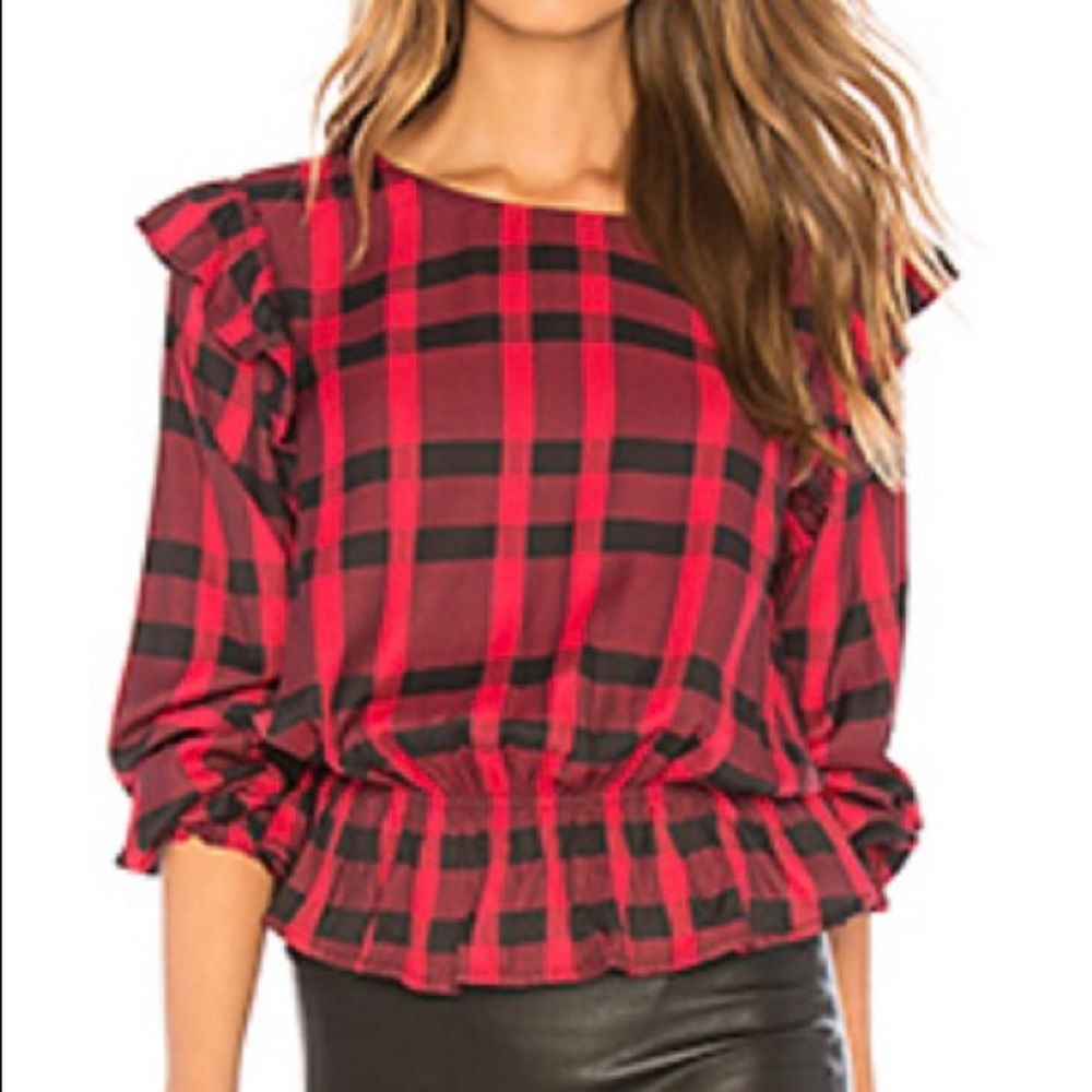 Revolve - Millie Ruffle Blouse